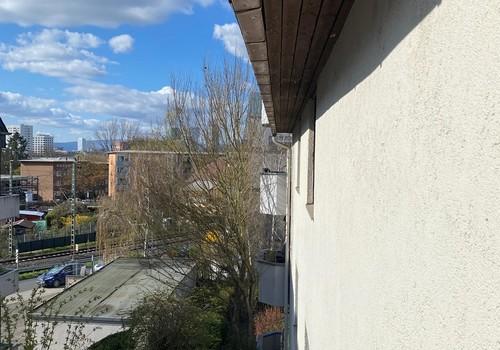Blick vom Balkon 