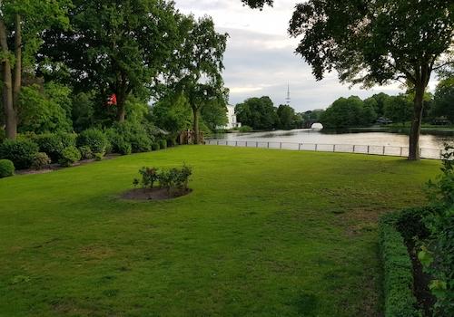 Blick aus den beiden Räumen