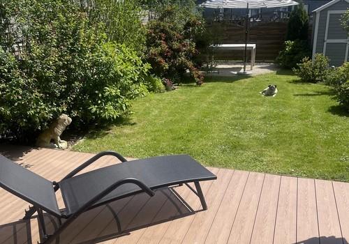 Blick in den Garten/I