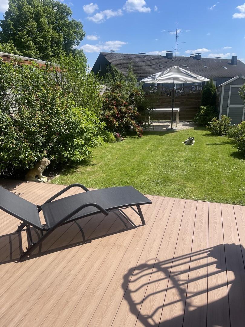 Blick in den Garten/I