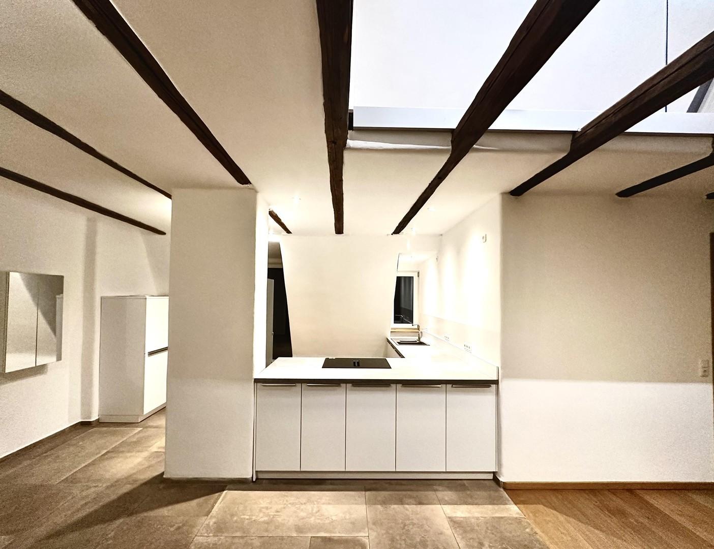 Blick auf die Küche