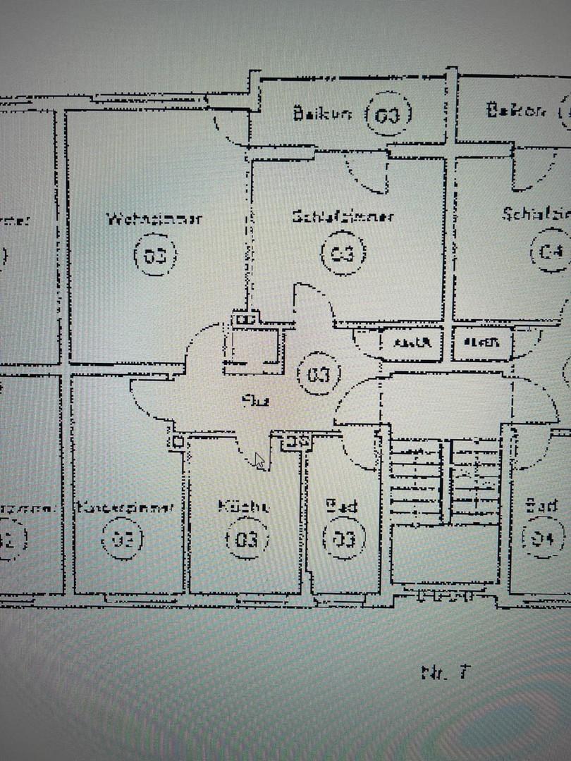 Grundriss, Wohnung Nr. 3 