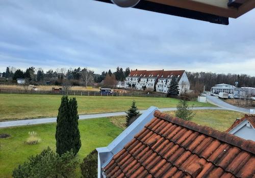 Blick aus dem Fenster