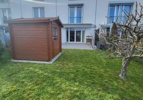 Gartenseite vom Haus