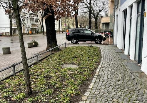 Blickrichtung Ehrlichstr.