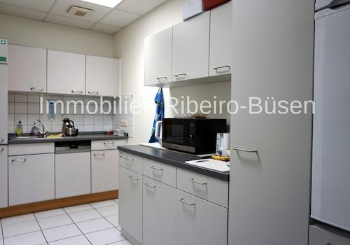 die gemeinschaftlich genutzte Küche