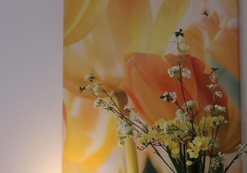 Bild im Schlafzimmer