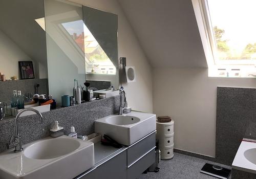 Masterbad, Wanne und Dusche