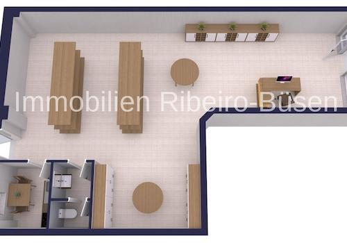 Grundrissbeispiel Einzhelhandel