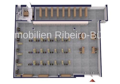 Grundriss Einzelhandel