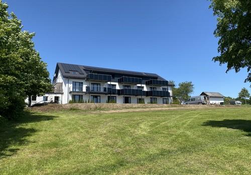 Hausansicht von unten