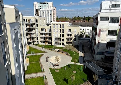 Blick aus dem Fenster