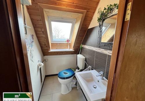 WC im Dachgeschoss