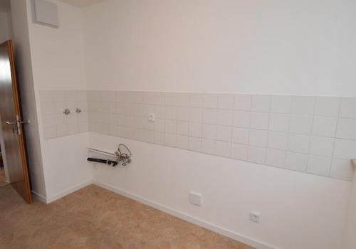 Küche mit WM Anschluss