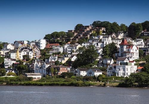 Blick auf das Treppenviertel