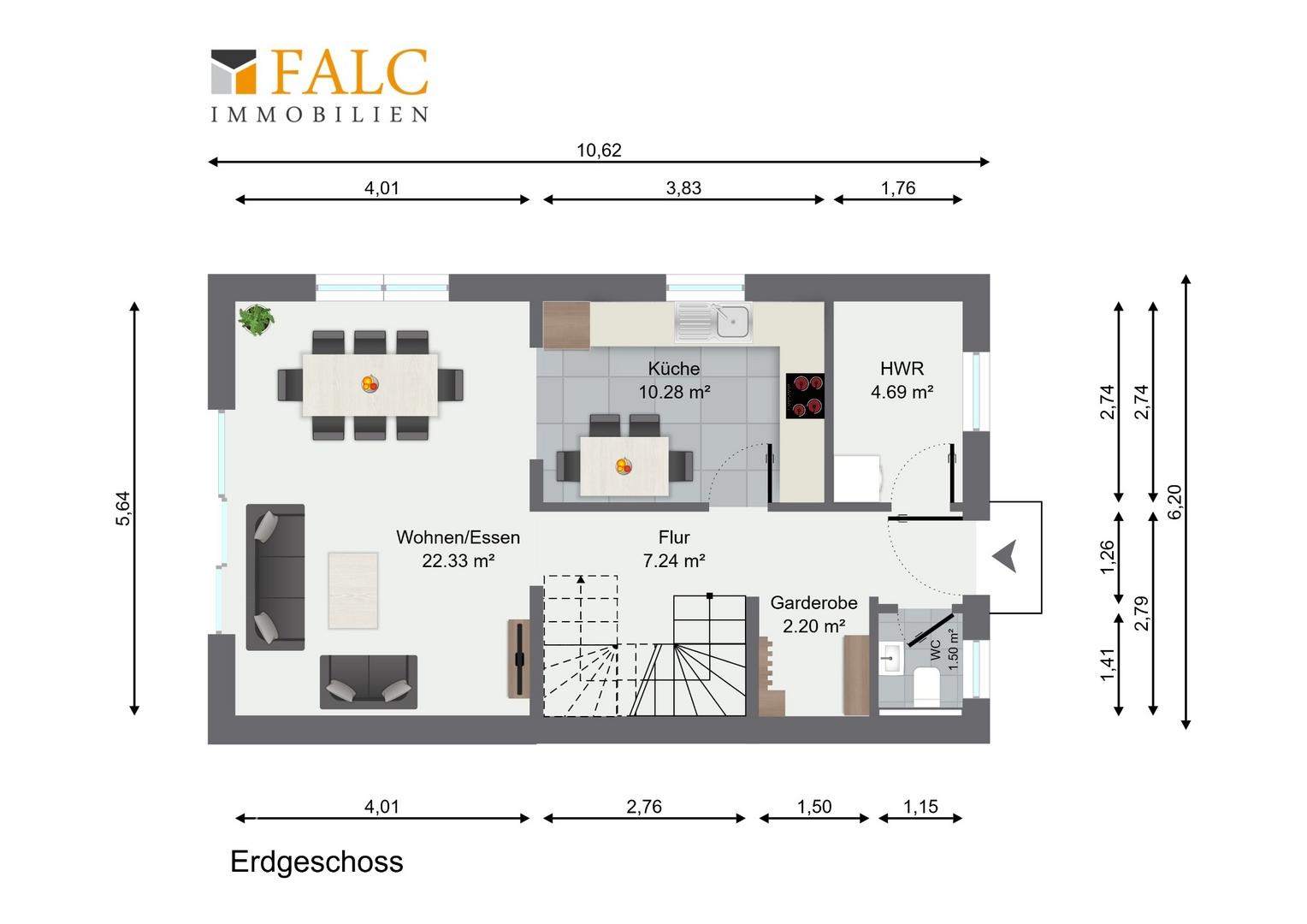 Grundriss Erdgeschoss