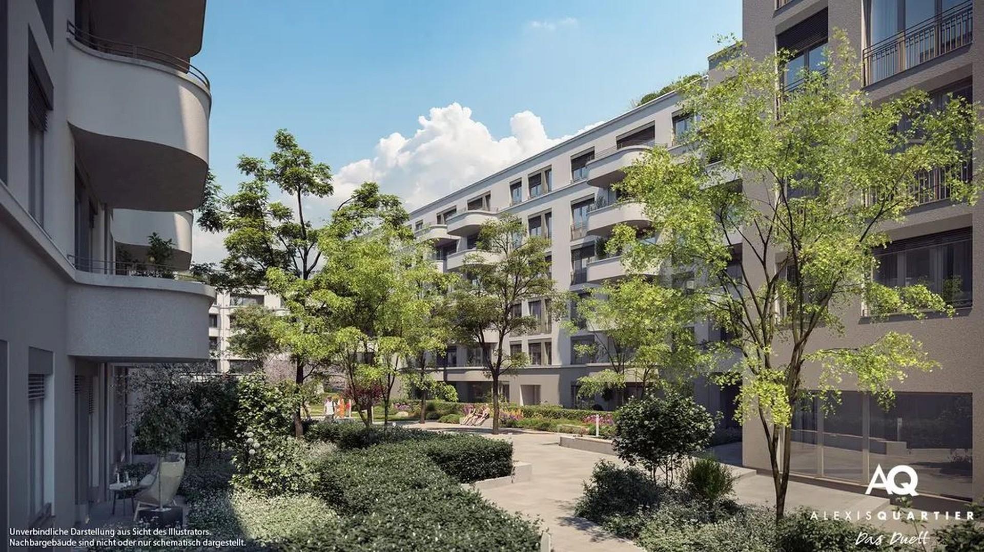 Außenbereich Illustration