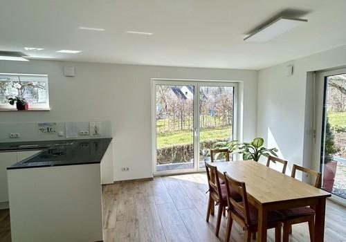 Blick vom Wohnbereich