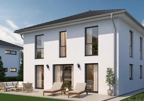 Stadtvilla mit Walmdach