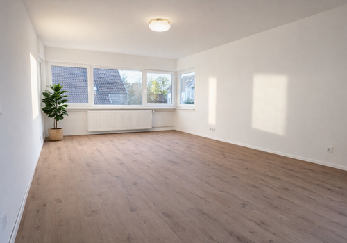 Wohnzimmer unmöbliert