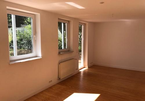 Wohnzimmer, Terrassentür