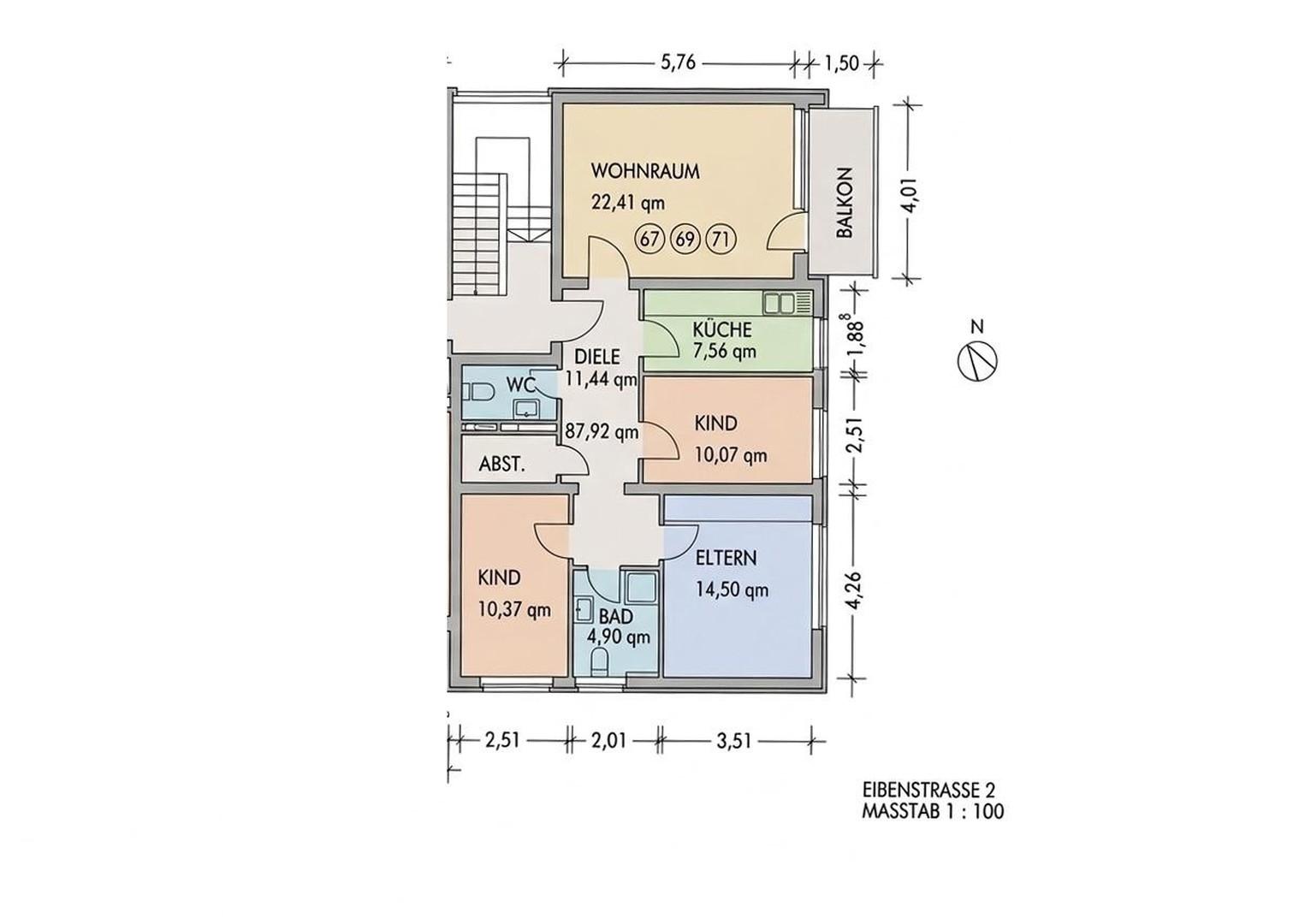 Wohnung 1. OG