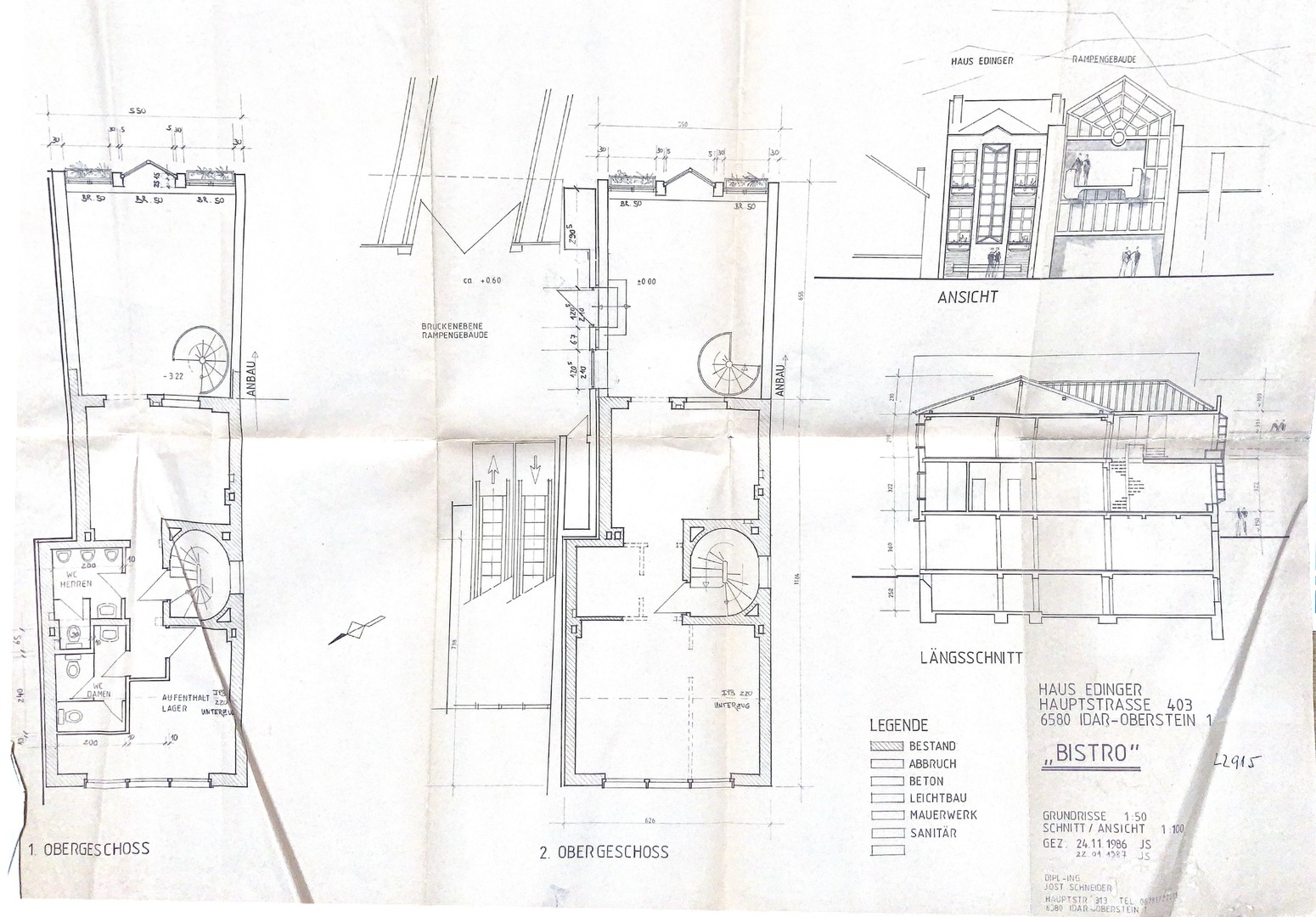 Grundriss, Anbau, Wohnungen