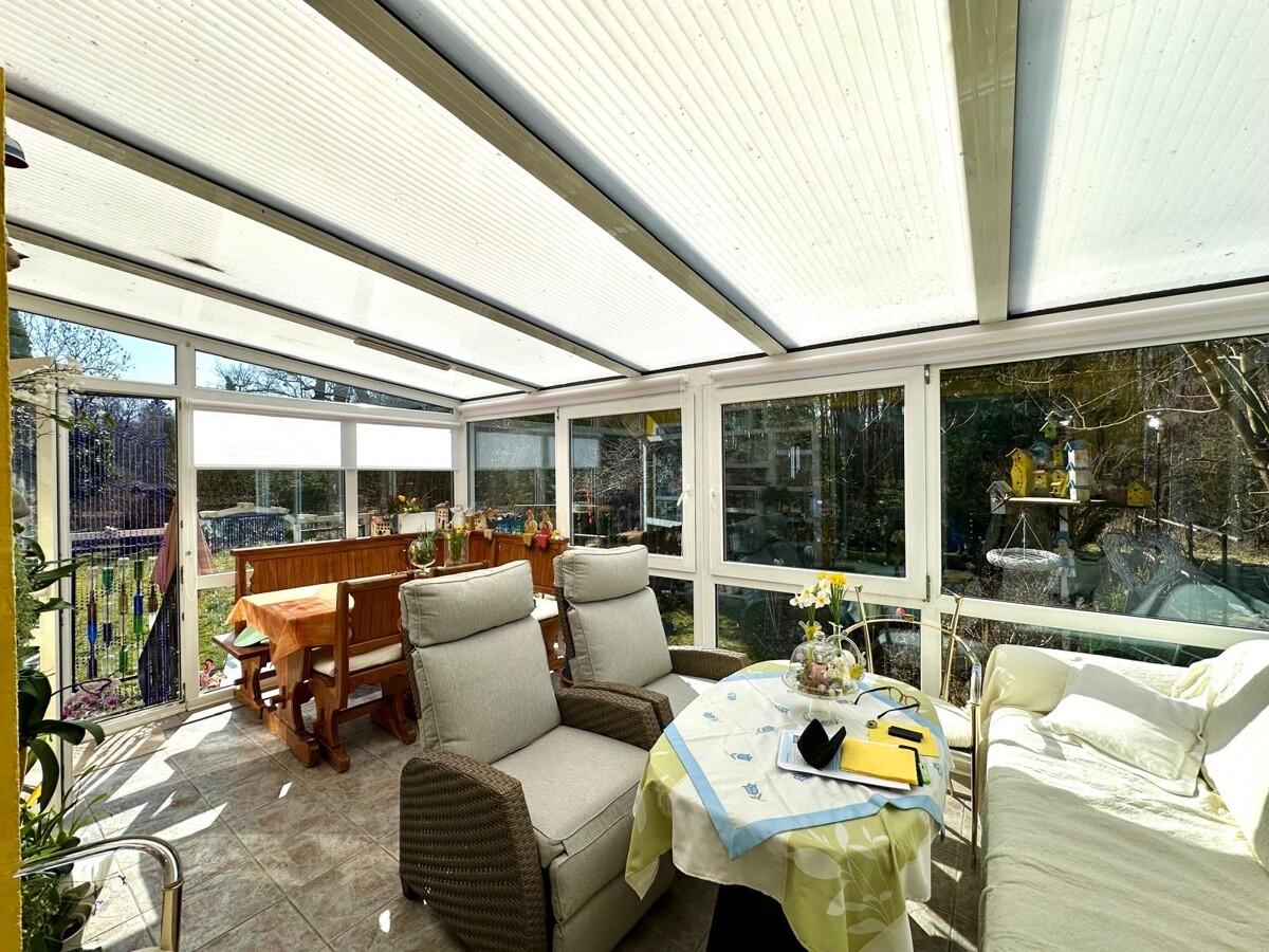 beheizter Wintergarten