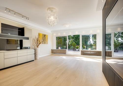 Wohn-Esszimmer mit Traumblick