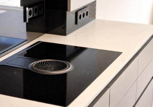 Dekton Arbeitsfläche, Abzug