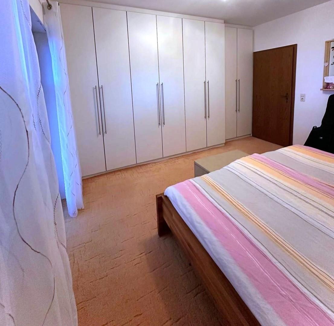 Einbauschrank im Schlafzimmer