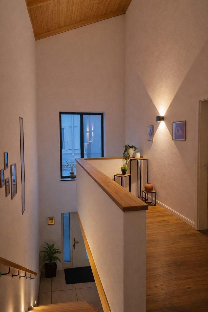 Flur Obergeschoss mit Luftraum