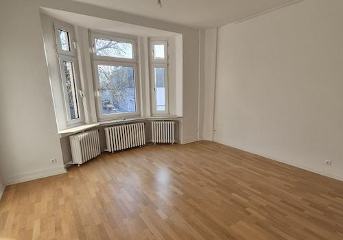 Wohnzimmer mit Erker