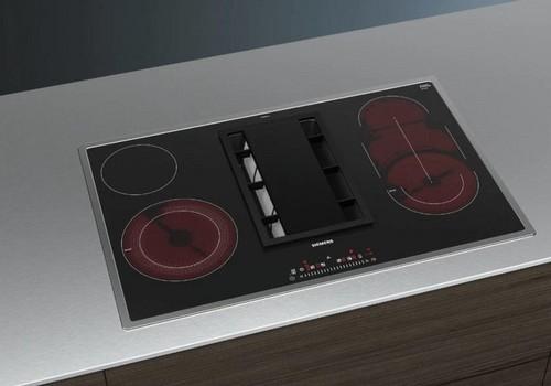 Ceranfeld mit Dunstabzug