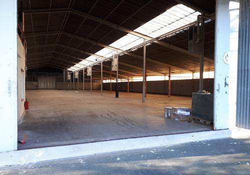 Halle Blick nach rechts