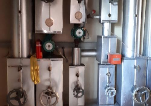 ehemalige Steuerung Hallenheizung