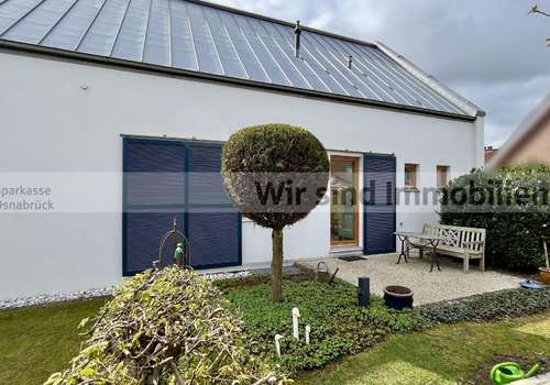 Terrasse mit Zugang zur Küche