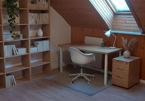 DG-Zimmer eingerichtet