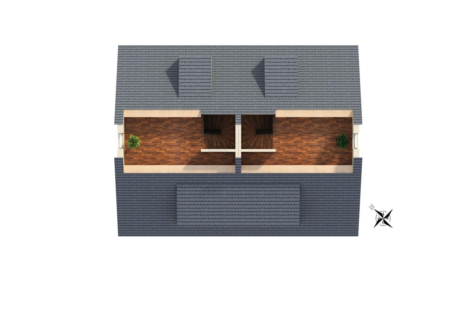 Spitzboden ausgebaut