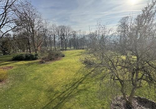 Blick aus dem Studio