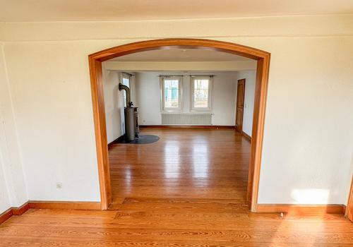 Blick ins Wohnzimmer