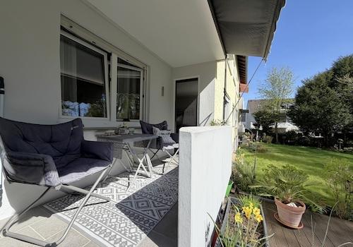 Balkon mit Terrassenzugang