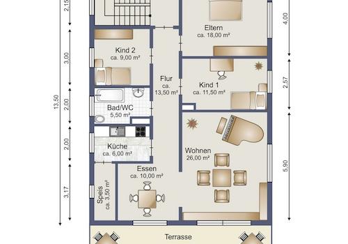 Grundriss Erdgeschoss