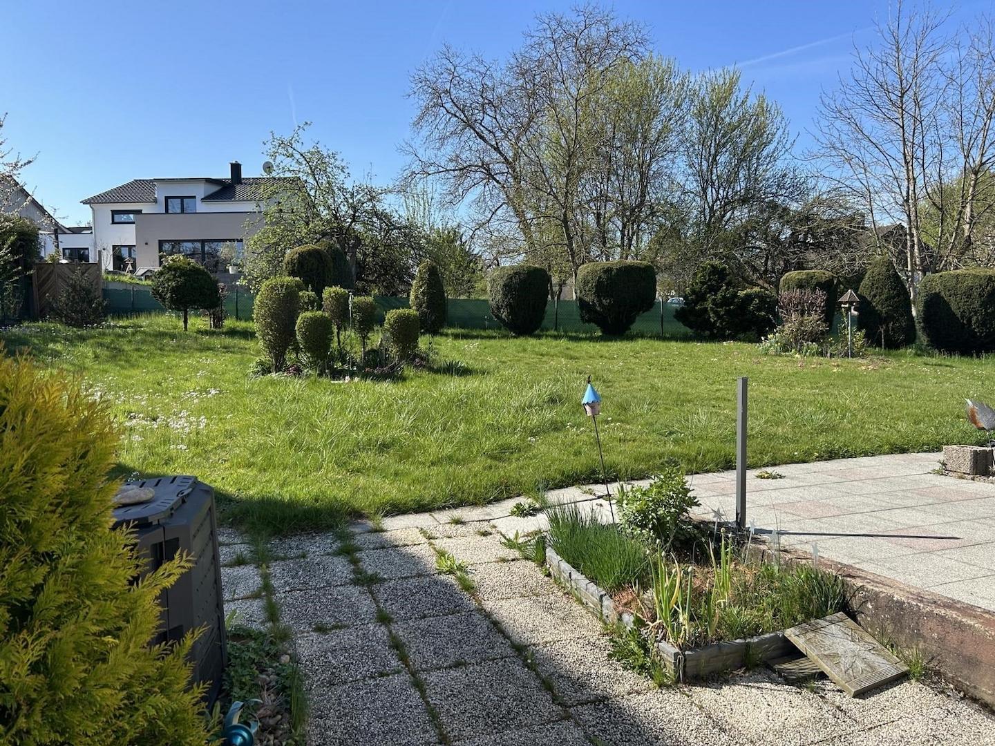 Extra großer Garten