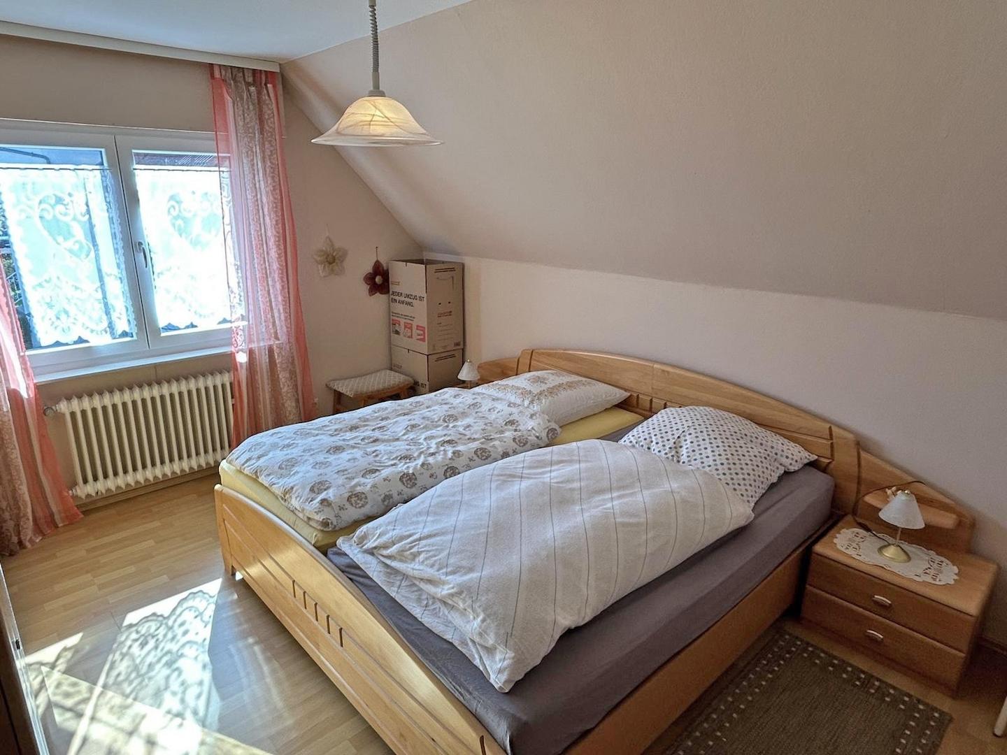 Schlafzimmer mit Bad en Suite