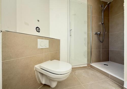 Bad mit ebenerdiger Dusche 