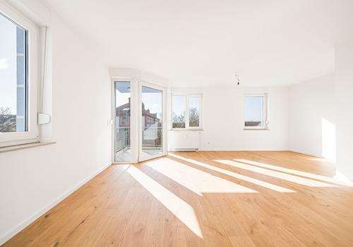 Eigentumswohnung | Wohnbereich mit Balkon