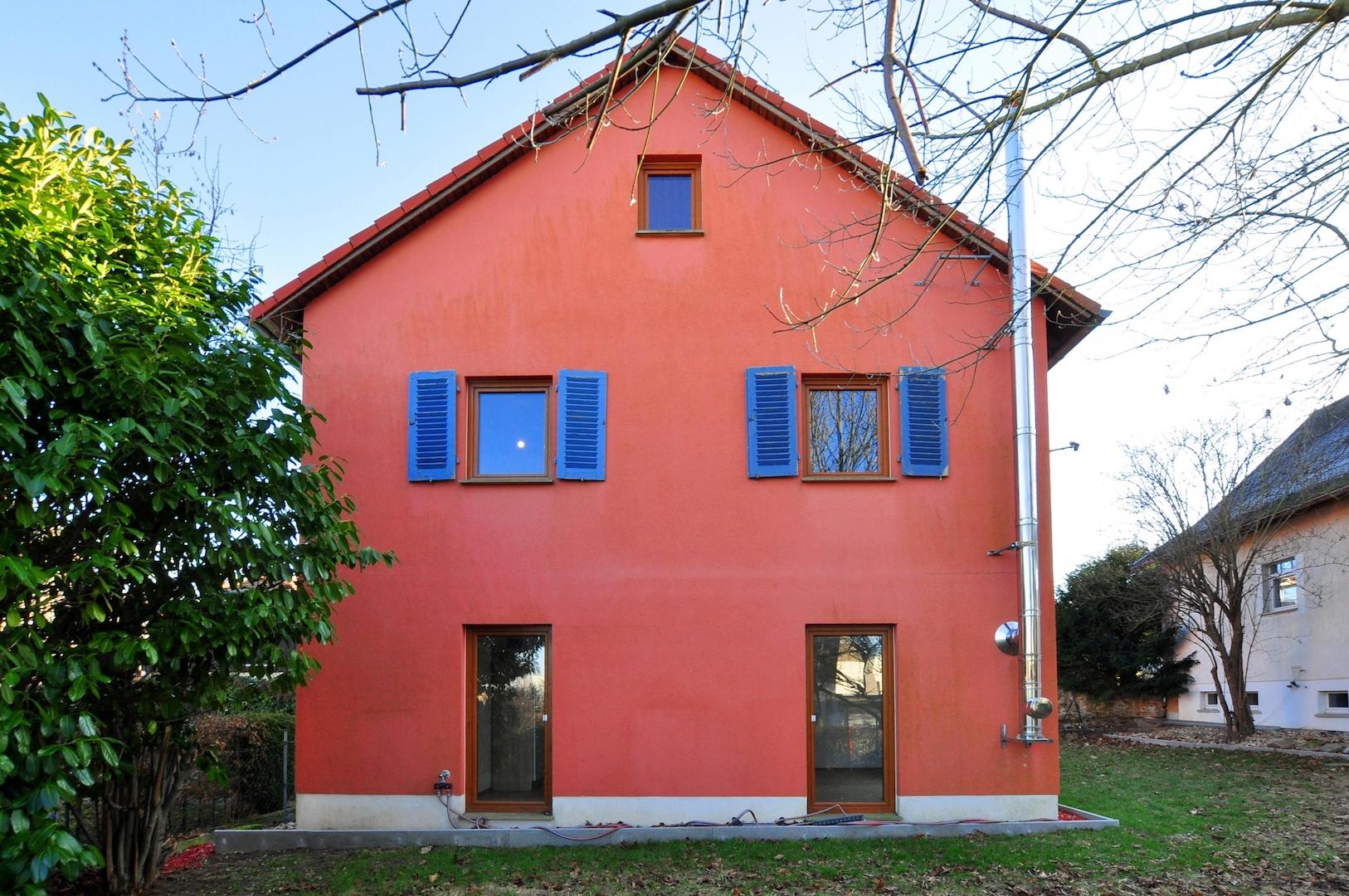 Einfamilienhaus | Gartenseite