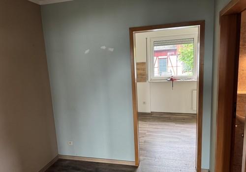 Blick von der Diele in Küche