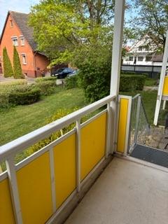 Balkon mit Treppenabgang